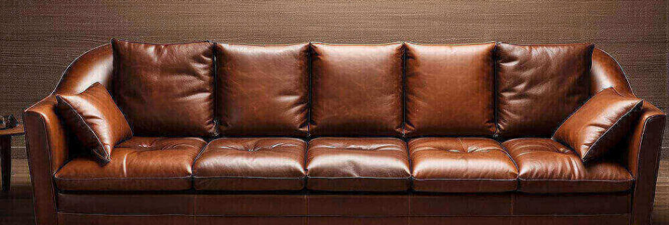 Leather sofa upholstery Dubai